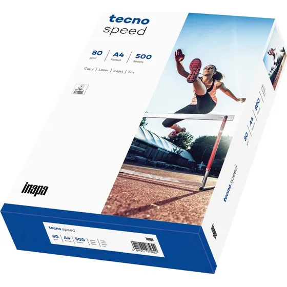 Tecno Papers A4 80G 500 Ark Hvid
