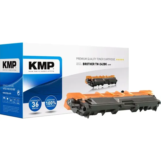 KMP B-T57 Sort 2500 sider – Kompatibel Toner til Brother