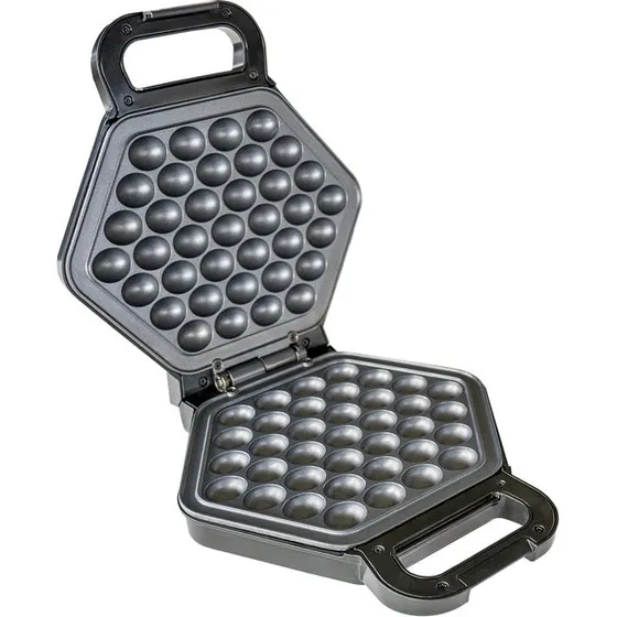 Unold Bobby 700W Sekskantet Vaffeljern, Sort