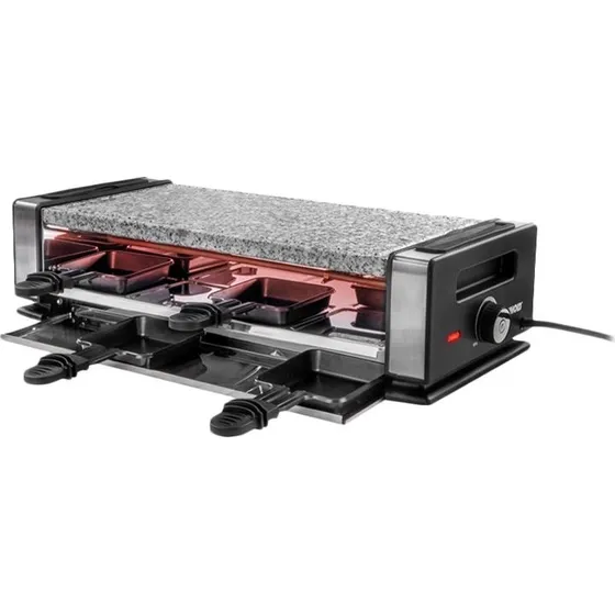 Unold Delice Basic Raclette/grill 1.2 kW sort/rustfrit stål