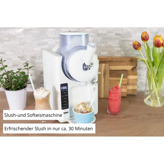 Unold Sofie 2in1 Slush- og Softeismaskine, 2 L, Hvid