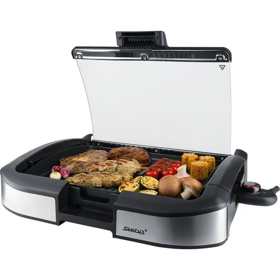 Steba VG195 Bordgrill 2200W, Sort, Non-Stick