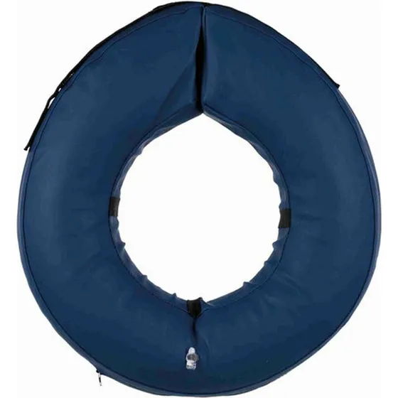 Trixie Blå Oppustelig Hundehalsbånd L/XL (66-78 cm)