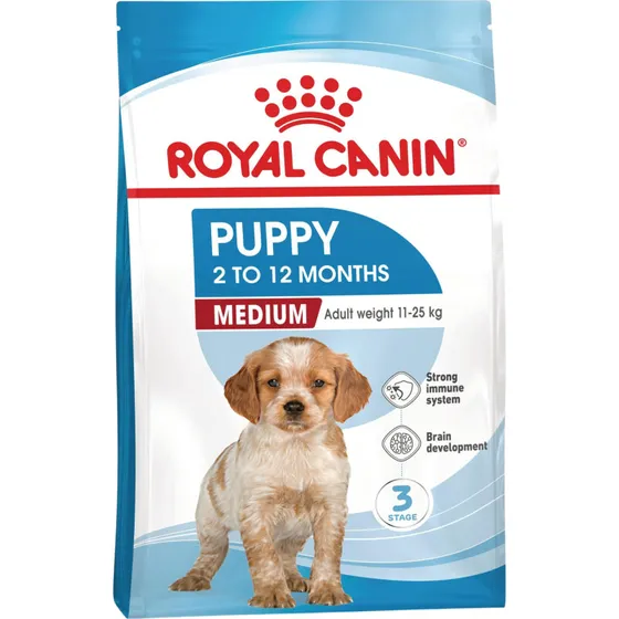 Royal Canin Puppy Medium Tørfoder 4 kg