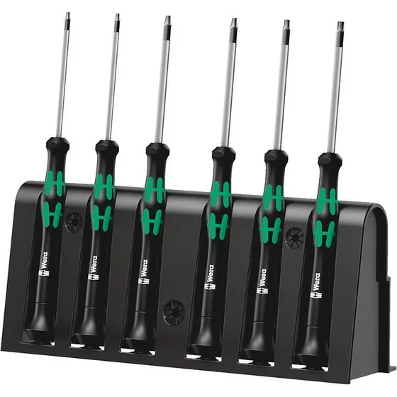 Wera Skruetrækkersæt 6 dele, lige/Torx, ergonomisk