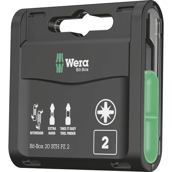 Wera Bit-Box 20 BTH PZ2, 20 dele