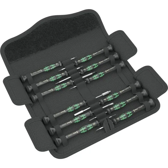 Wera Kraftform Micro 12 Electronics - Skruetrækkersæt, 12 dele