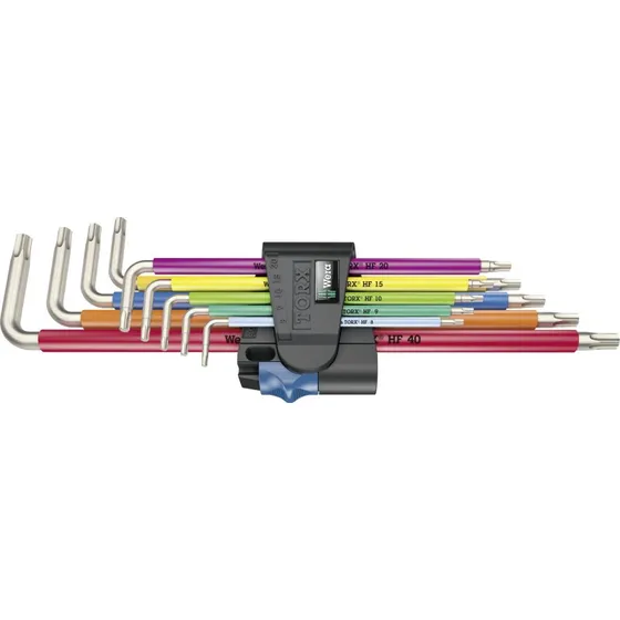 Wera 3967/9 TX SXL Stainless 1 L-nøglesæt 9 dele (TX8-40)