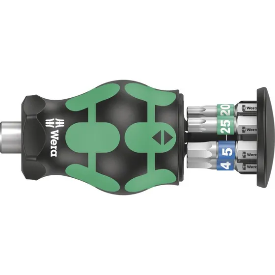 Wera Kraftform Kompakt Stubby Magazin 3, 6 dele
