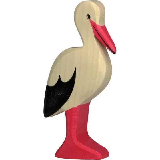 Goki Stork Trælegetøj, 3+ år