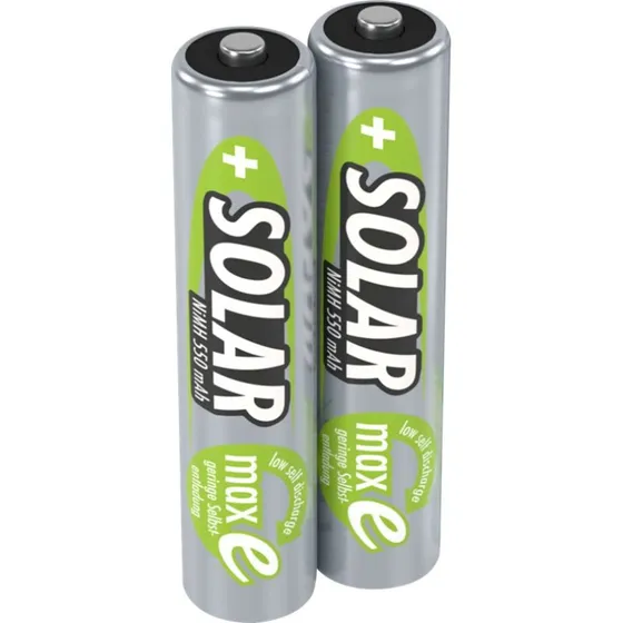 ANSMANN Solar AAA 550mAh 2-pack Genopladelige Batterier
