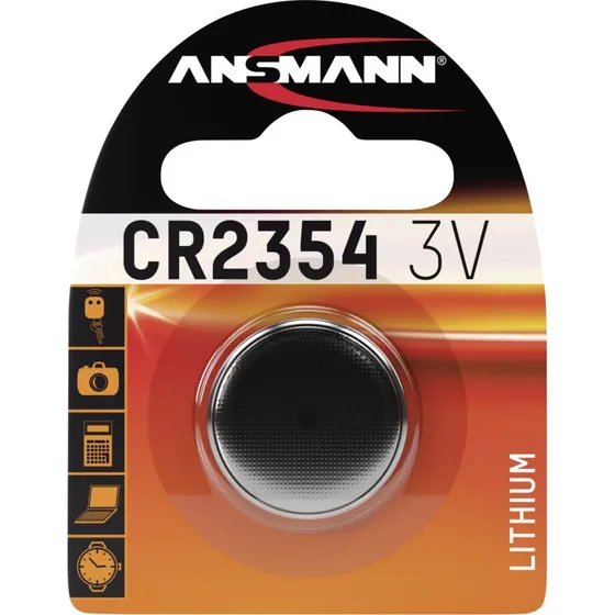 Ansmann CR2354 3V Lithium knapcelle 550mAh