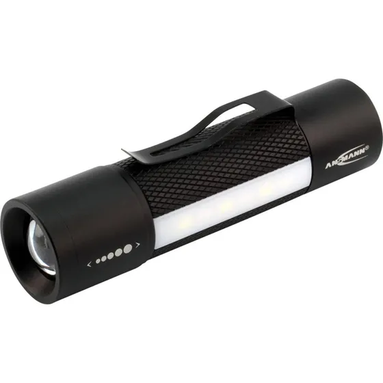 Ansmann Future Multi 3in1 LED-håndlygte, 180 lumen, sort