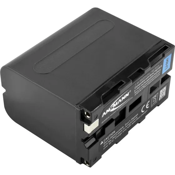 Ansmann A-Son NP-F970 7,4V 6600mAh Li-Ion-batteri til Sony