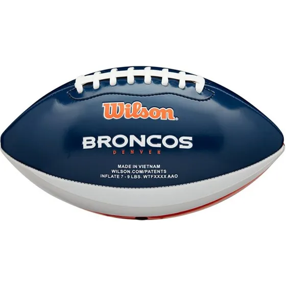 Wilson Denver Broncos City Pride Amerikansk Fodbold, PeeWee
