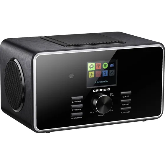 Grundig DTR 6000 X DAB+/Internet radio med Bluetooth, Sort