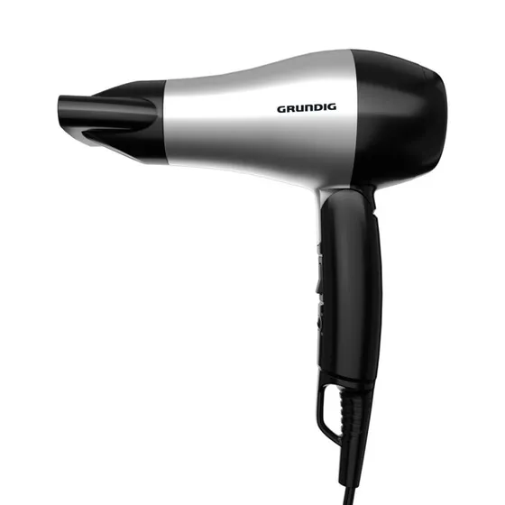 Grundig HD 2200 Hårtørrer, Sort, 1200W