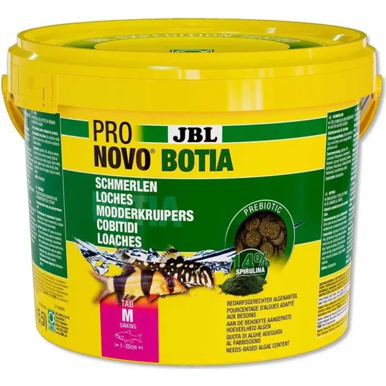 JBL Pronovo Botia Tab M 5,5L - Basisfoder til smerlinger