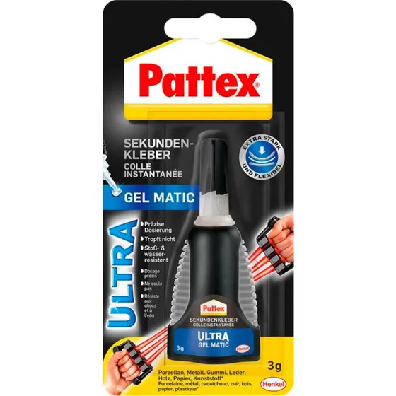 Pattex Ultra Gel Sekundlim 3g
