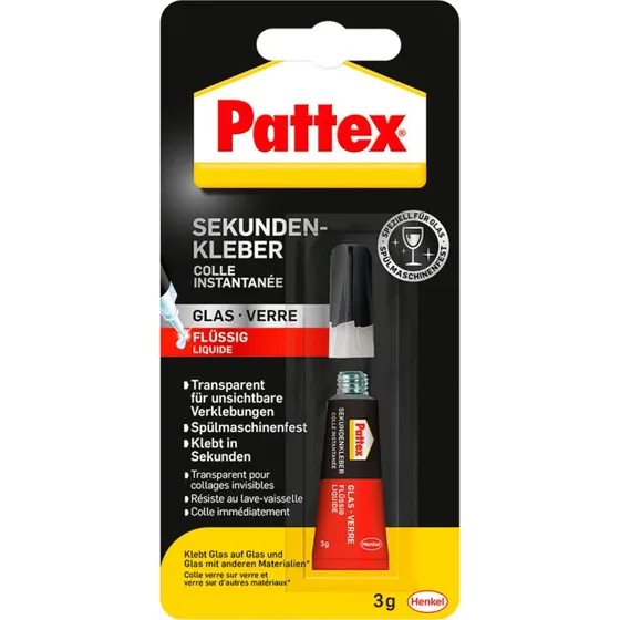 Pattex Glas Sekundlim 3g