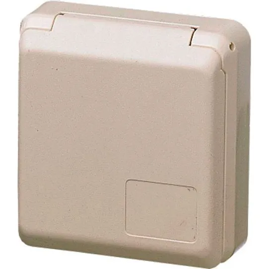 Mennekes CEE 5-pole 32A 400V IP44 hvid 6H