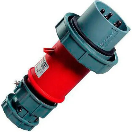 Mennekes CEE Stikprop 5-polt 16A 400V IP67 Rød 3821