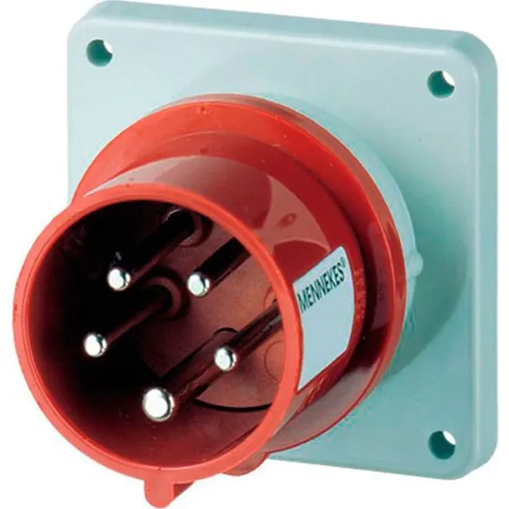 Mennekes CEE 5-pol 32A 400V IP44 vandret indtag