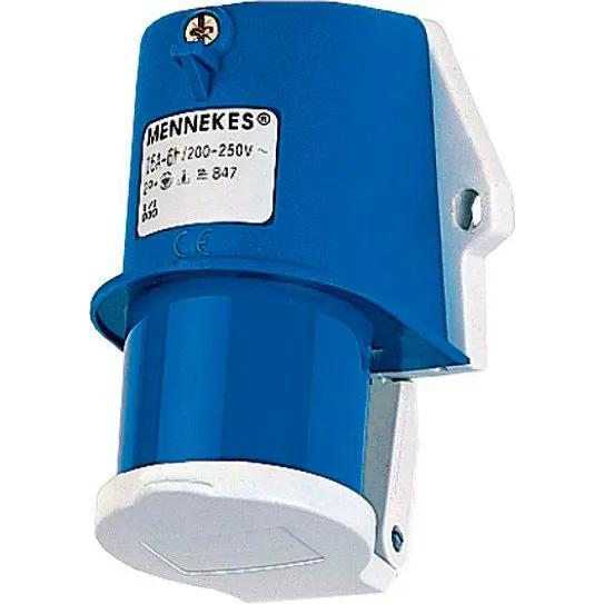 Mennekes CEE Vægindtag 16A 3P 230V IP44