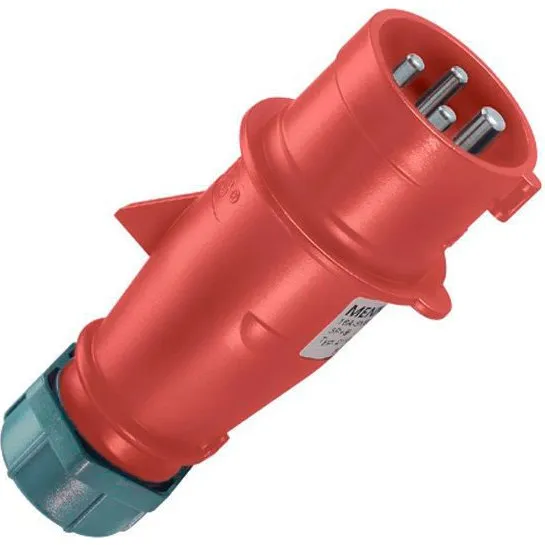 Mennekes CEE Fasevender Stikprop 4-pole 16A 400V IP44