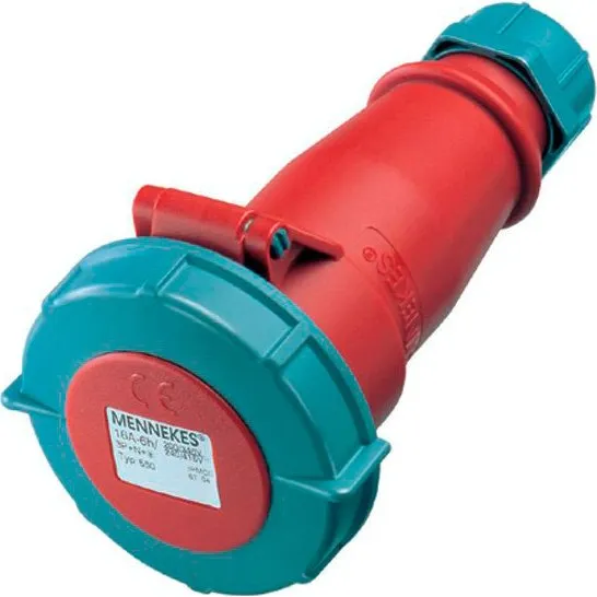 Mennekes CEE 4-pol 32A 440V IP67 3H