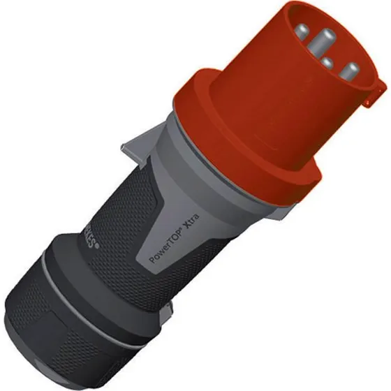 Mennekes CEE Stikprop 4-pol 63A 400V IP44 6H