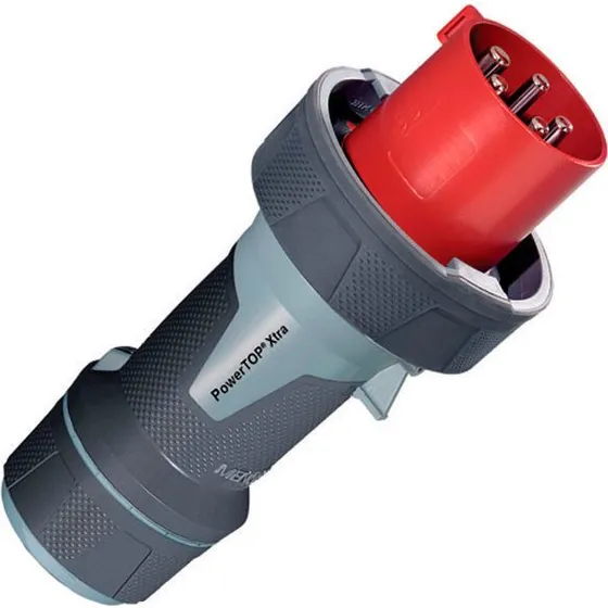 Mennekes CEE 5-pole 125A 400V 6H IP67 stikprop