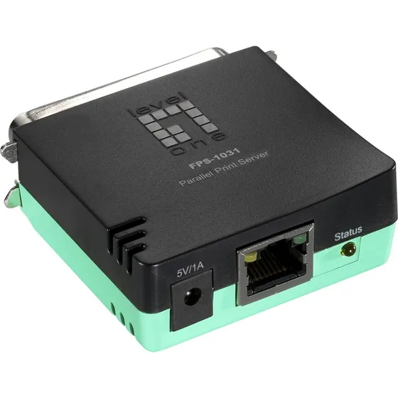 LevelOne FPS-1031 Parallel Udskriftsserver 10/100 Mbps