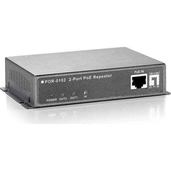 LevelOne POR-0102 2-Port PoE Repeater
