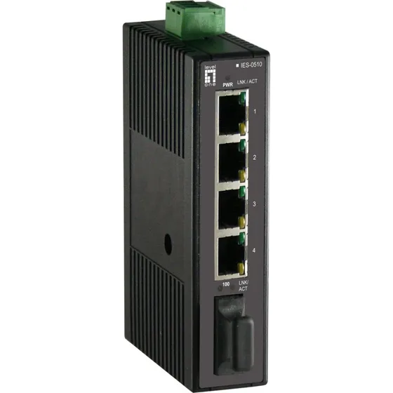 LevelOne Infinity IES-0510 5-port switch, ikke administreret