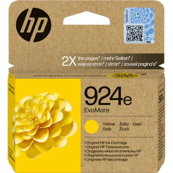 HP 924e EvoMore Gul Blækpatron (800 sider)