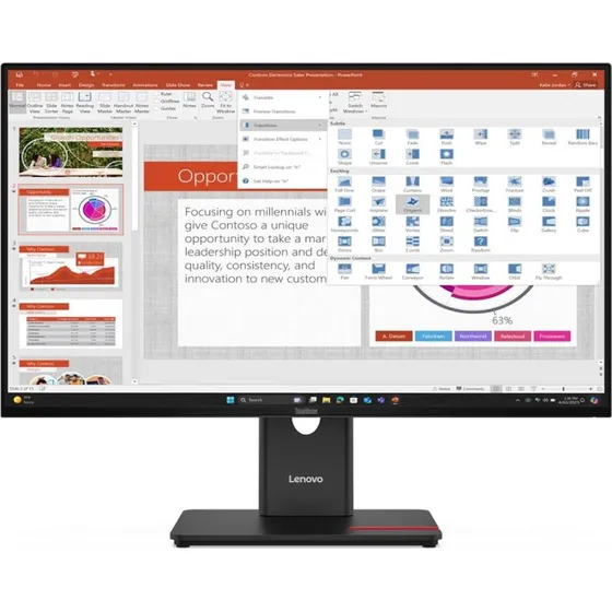 Lenovo ThinkVision T27-40 27" Full HD 120Hz IPS USB-C