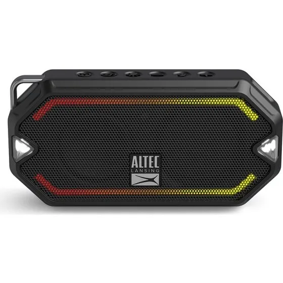 Altec Lansing HydraMini RGB Vandtæt Bluetooth Højttaler Sort