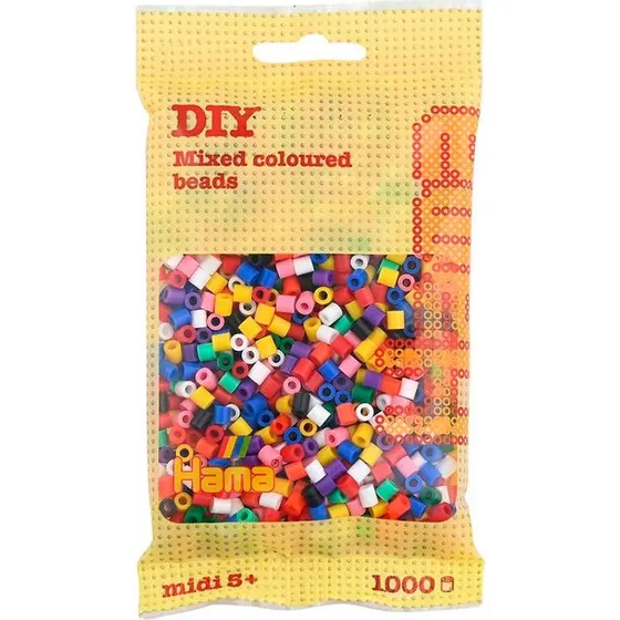 Hama Midi Perler - 1000 stk - Mix