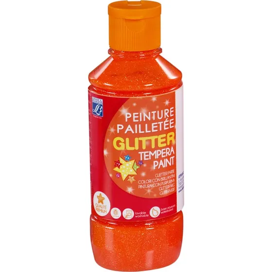 Marabu Glimmermaling Orange 250 ml