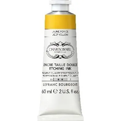 LB Charbonnel Etching Ink Deep Yellow 60ml