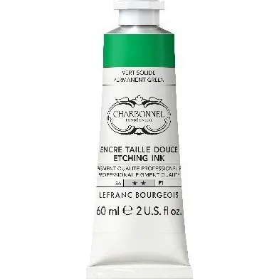 LB Charbonnel Etching Ink Permanent Green 60ml