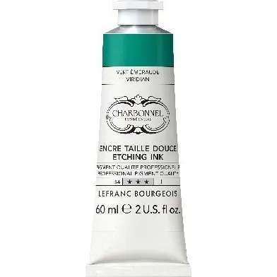 Charbonnel Etching Ink 60ml Emerald Green 529
