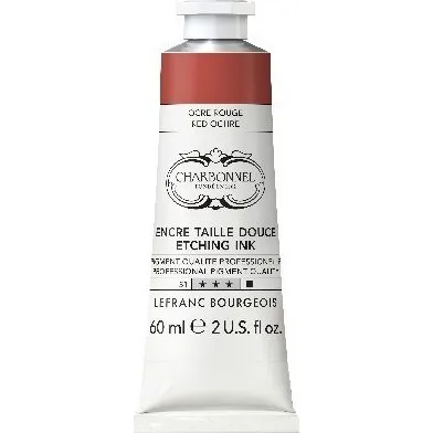 Charbonnel Etching Ink Red Ochre 60ml