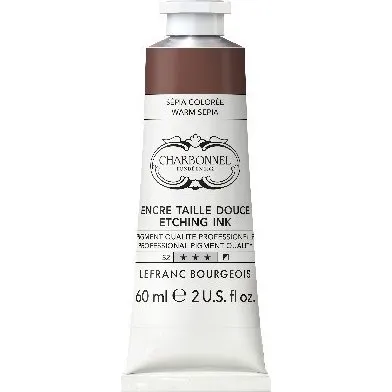 Charbonnel Etching Ink Warm Sepia 60 ml