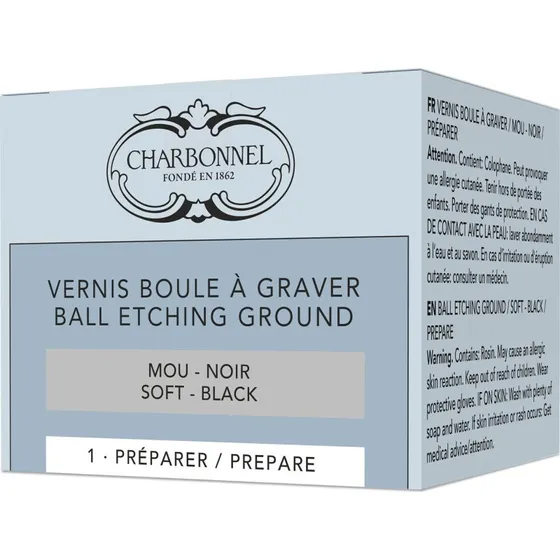 Charbonnel Ball Etching Ground - Black