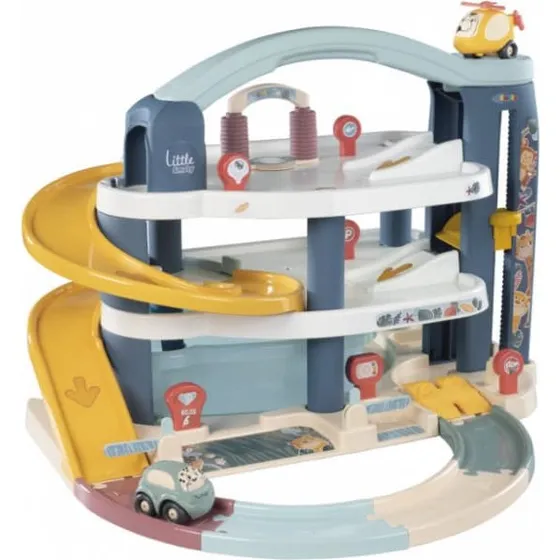 Smoby Little Smoby Store Parkeringshal - Multifarvet