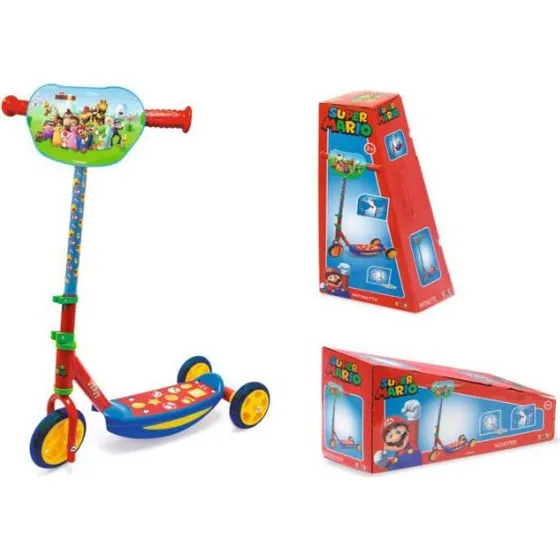 Smoby Super Mario Trehjulet Løbehjul, 3+ år, 20kg