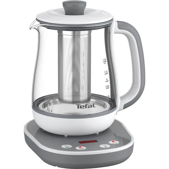 Tefal Tastea BJ551B10 1,5 L hvid/grå telaver/kedel 1,43 kW