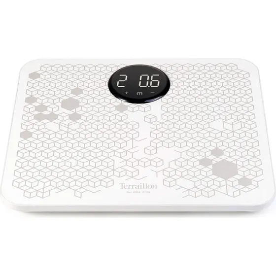 Terraillon Power Massager med Elektrostimulering, 180 kg, Hvid
